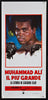Muhammad Ali The Greatest Italian Locandina (13x28) Original Vintage Movie Poster