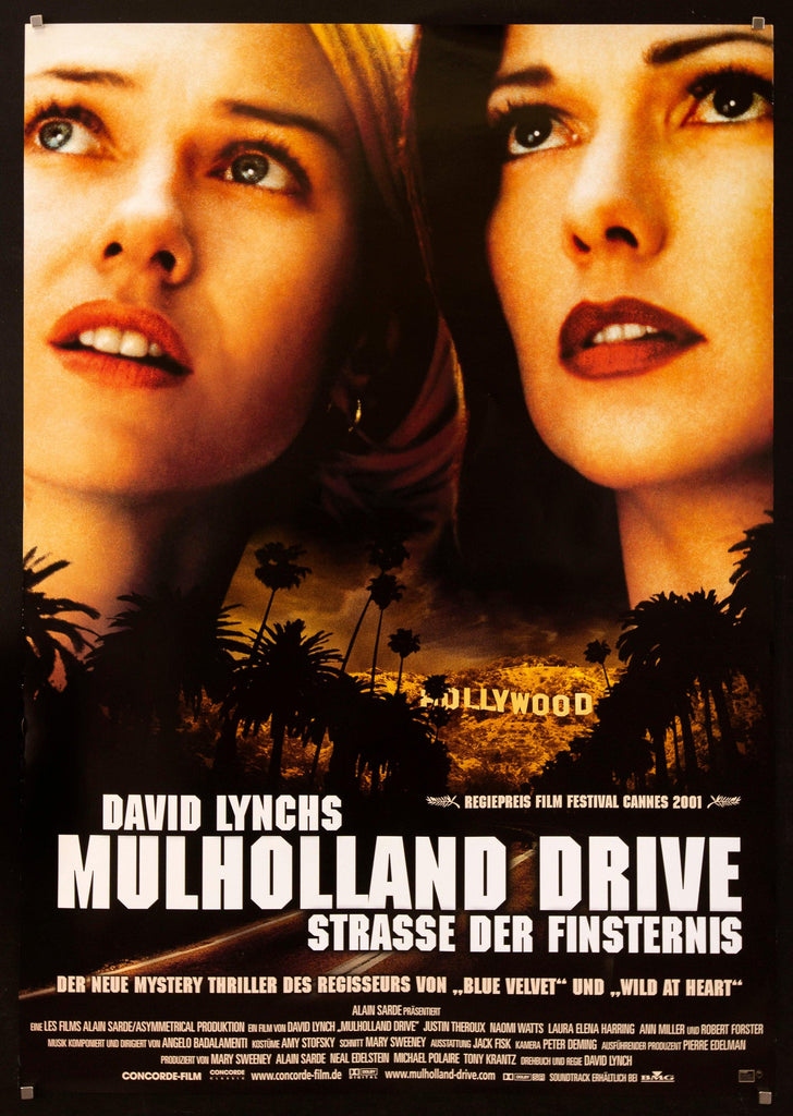 Mulholland Drive Original Vintage Movie Poster