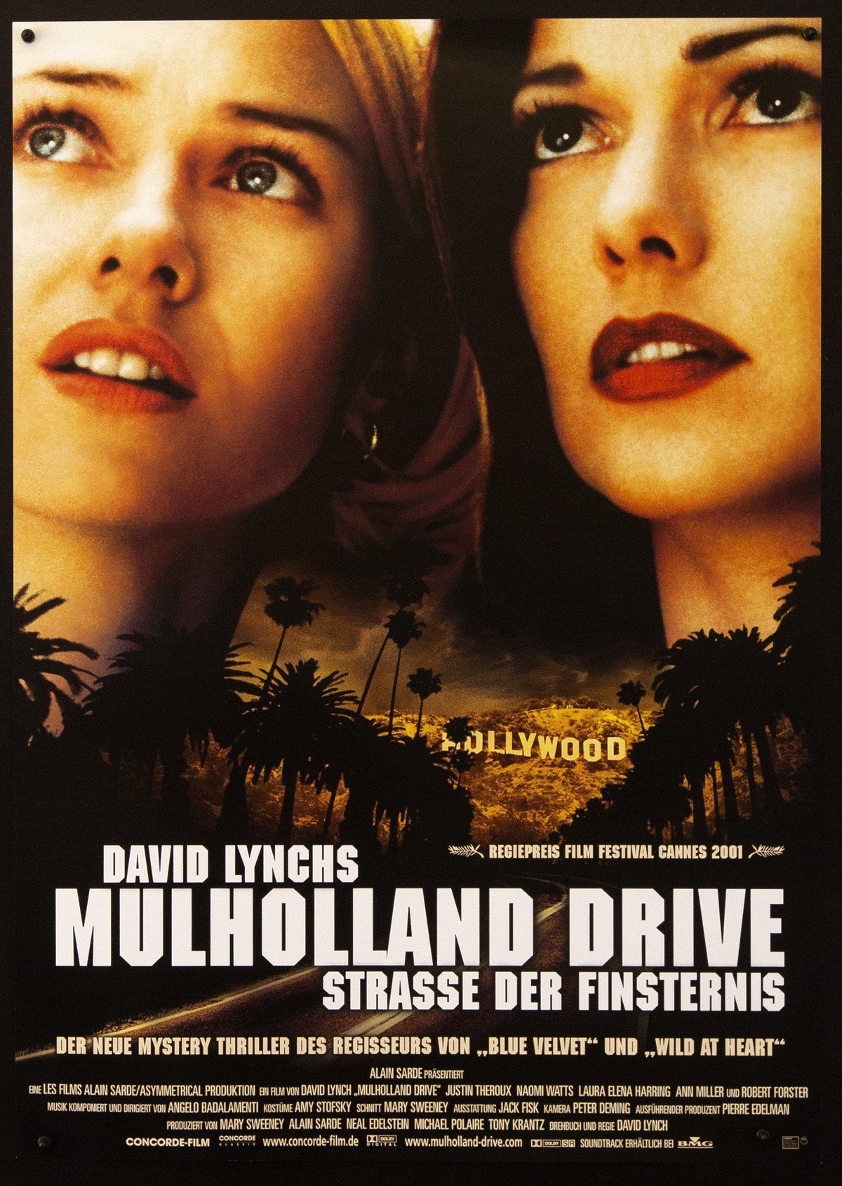 Mulholland Drive Original Vintage Movie Poster