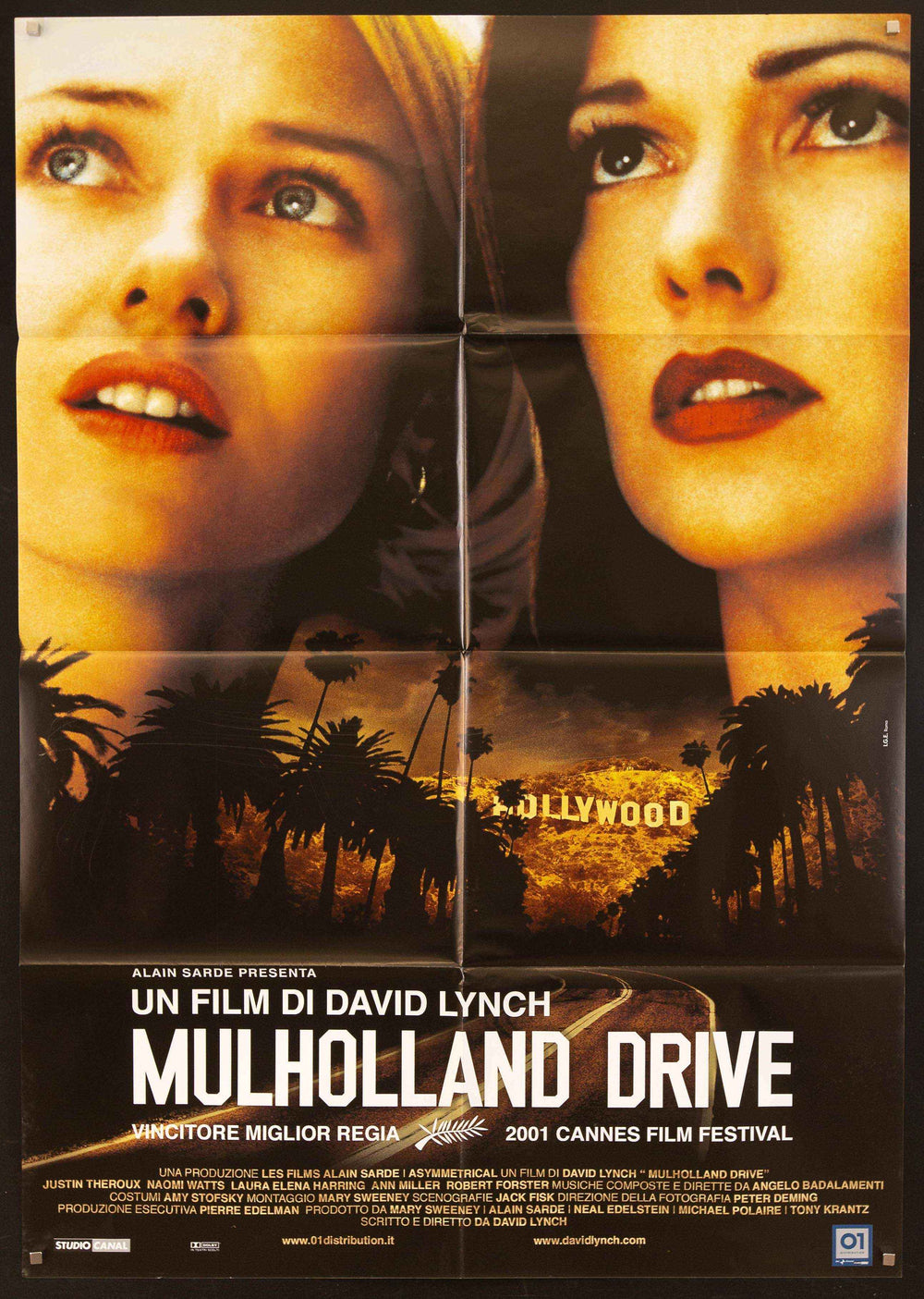 Mulholland Drive Original Vintage Movie Poster