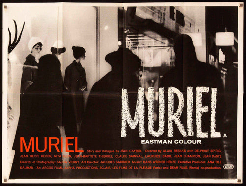Muriel Original Vintage Movie Poster
