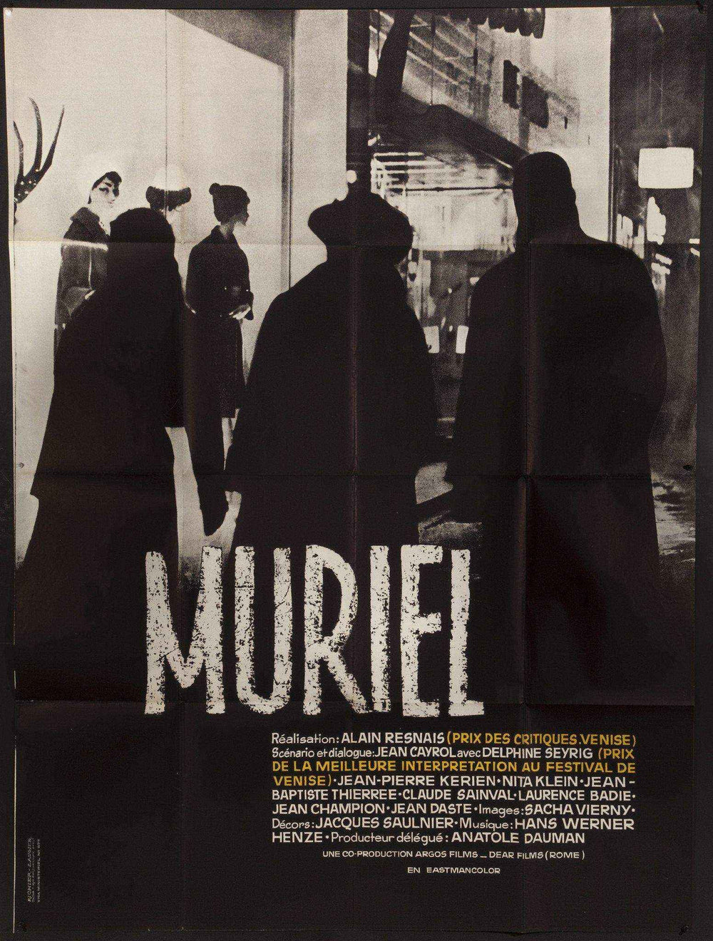Muriel Original Vintage Movie Poster