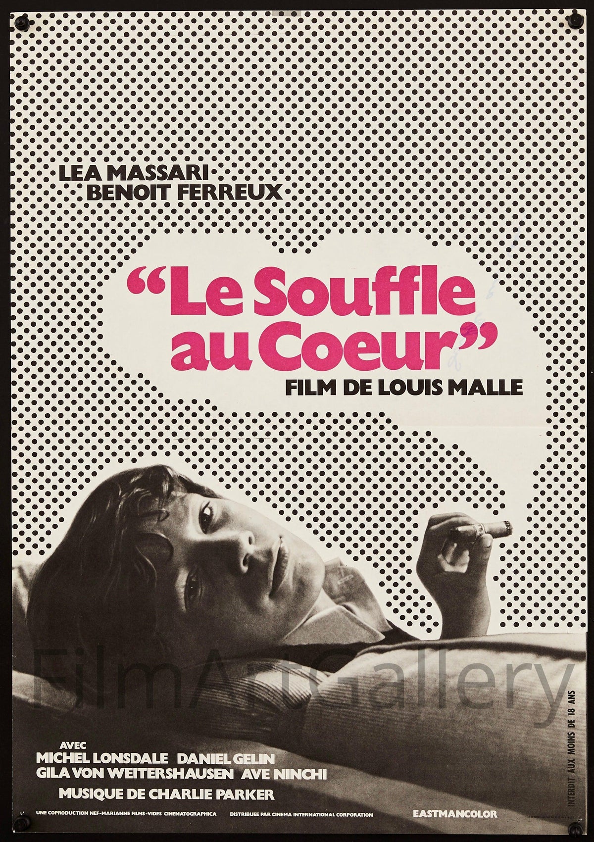 Murmur of the Heart (Le Souffle Au Coeur) French mini (16x23) Original Vintage Movie Poster