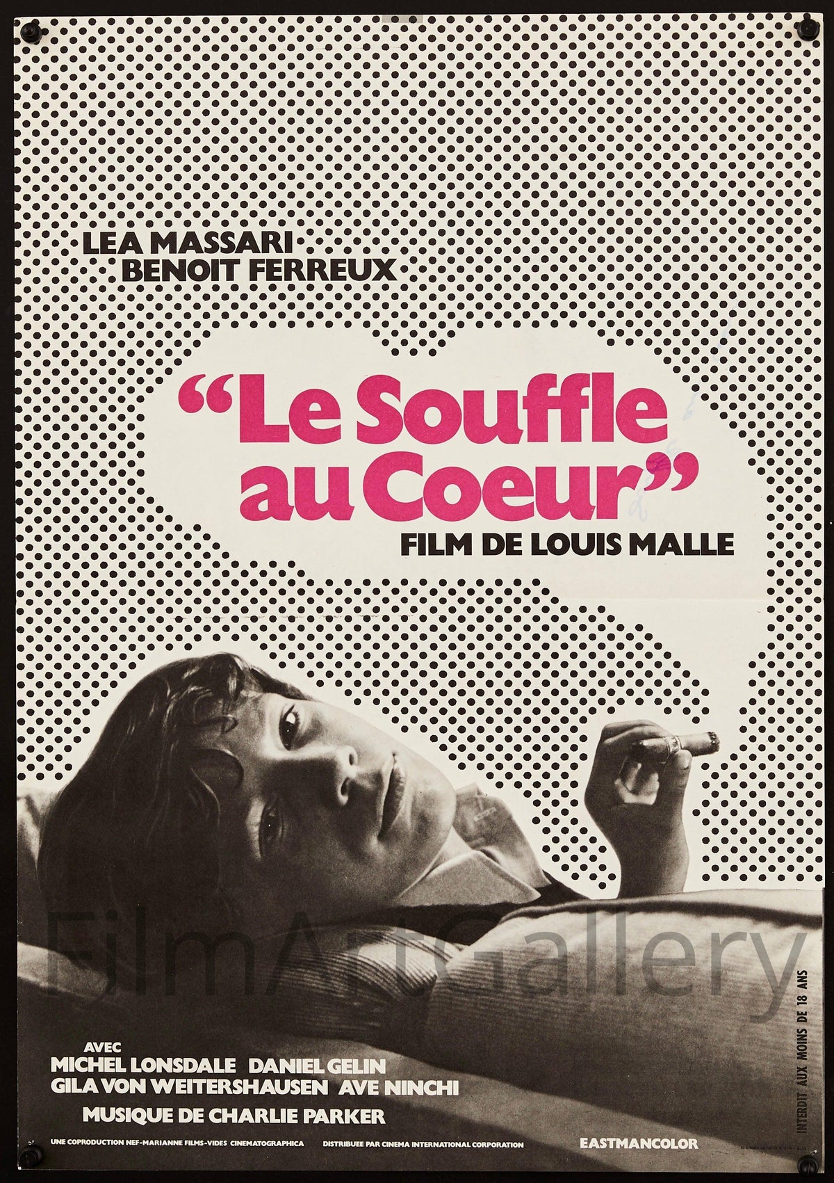 Murmur of the Heart (Le Souffle Au Coeur) Original Vintage Movie Poster
