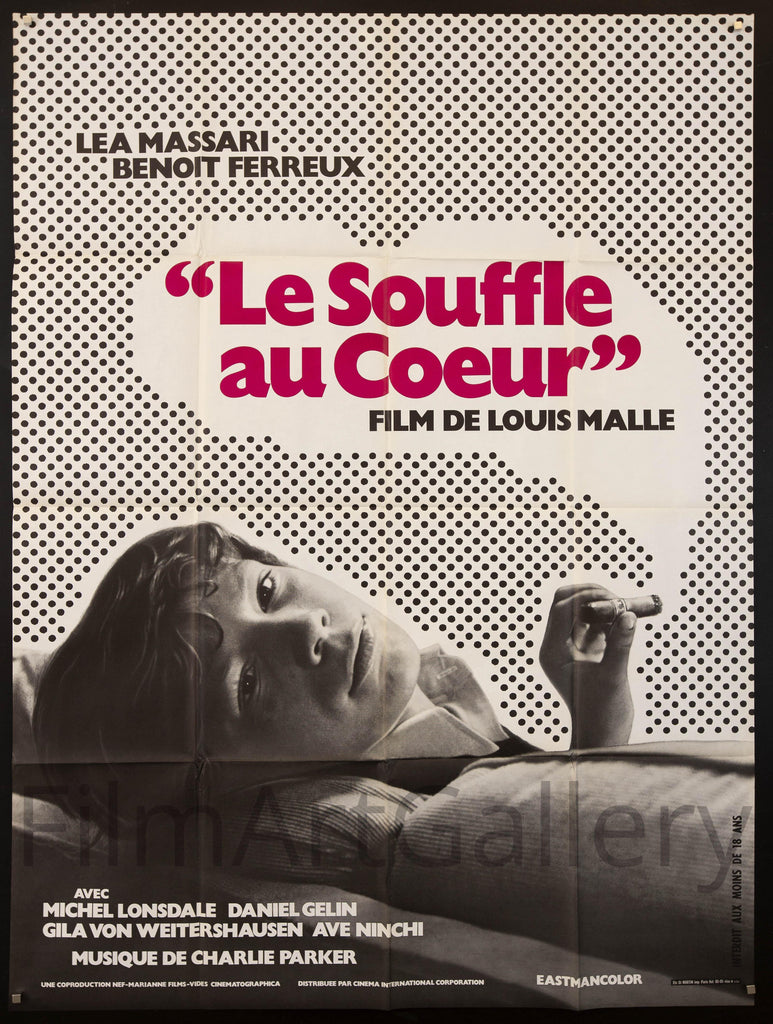 Murmur of the Heart (Le Souffle Au Coeur) Original Vintage Movie Poster