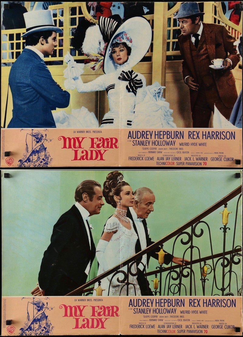 My Fair Lady (1964) Poster, Italian, Style B