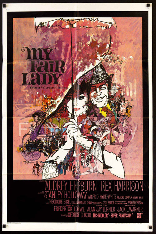 My Fair Lady Original Vintage Movie Poster