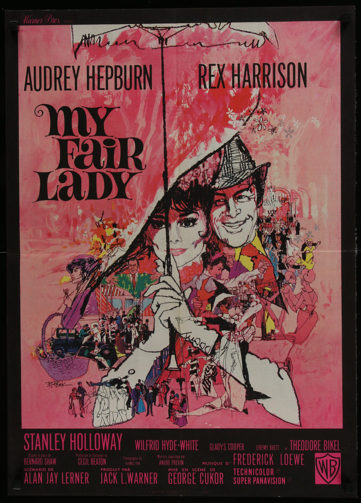 My Fair Lady Original Vintage Movie Poster