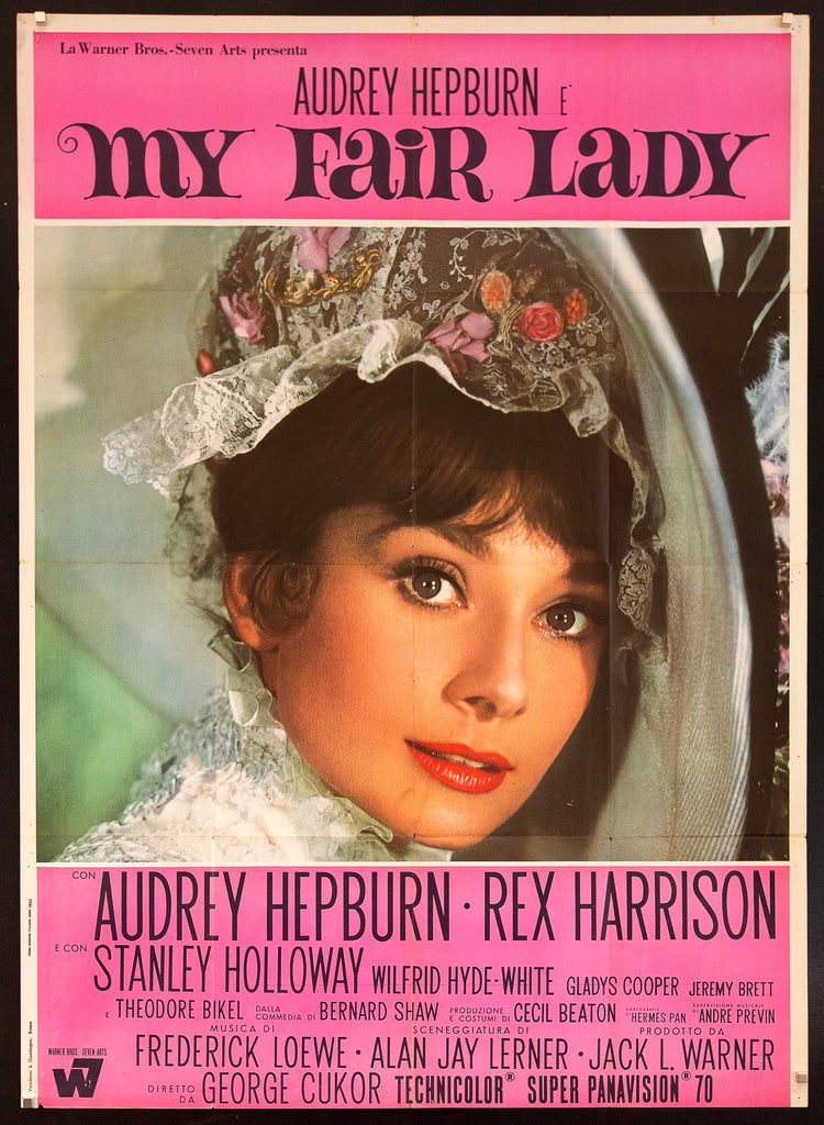 My Fair Lady Original Vintage Movie Poster