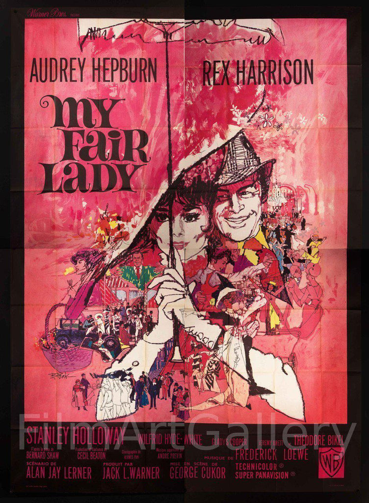 My Fair Lady Original Vintage Movie Poster