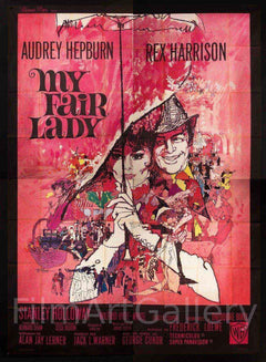 My Fair Lady Movie Poster 1964 88x123
