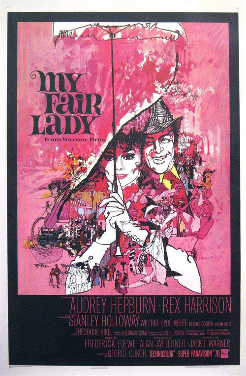 My Fair Lady Original Vintage Movie Poster