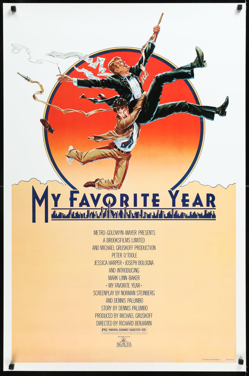 My Favorite Year 1 Sheet (27x41) Original Vintage Movie Poster
