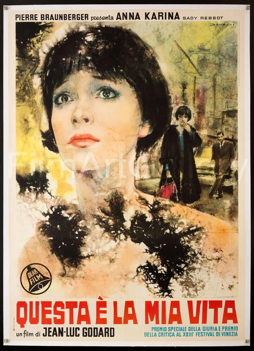 My Life to Live (Vivre Sa Vie) Original Vintage Movie Poster