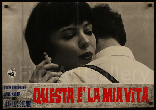 My Life to Live (Vivre Sa Vie) Original Vintage Movie Poster