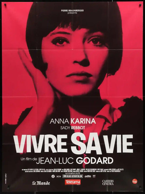 My Life to Live (Vivre Sa Vie) Original Vintage Movie Poster