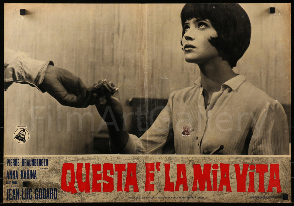 My Life to Live (Vivre Sa Vie) Original Vintage Movie Poster