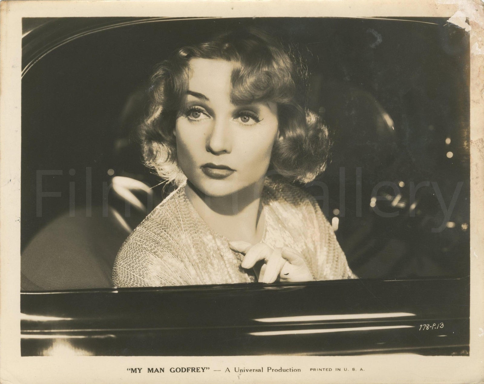 My Man Godfrey Original Vintage Movie Poster