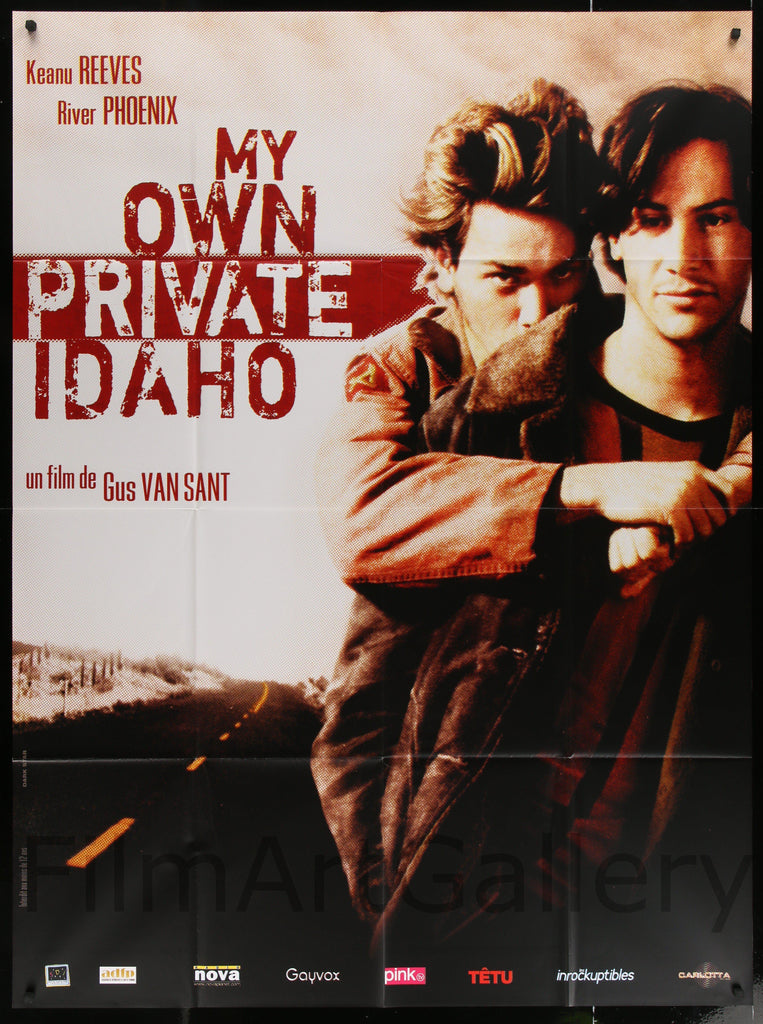 My Own Private Idaho French 1 Panel (47x63) Original Vintage Movie Poster