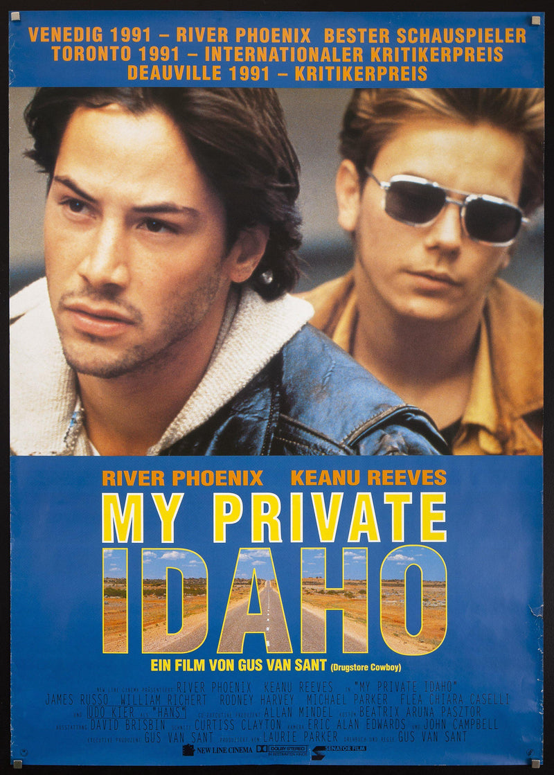 My Own Private Idaho German A0 (33x46) Original Vintage Movie Poster