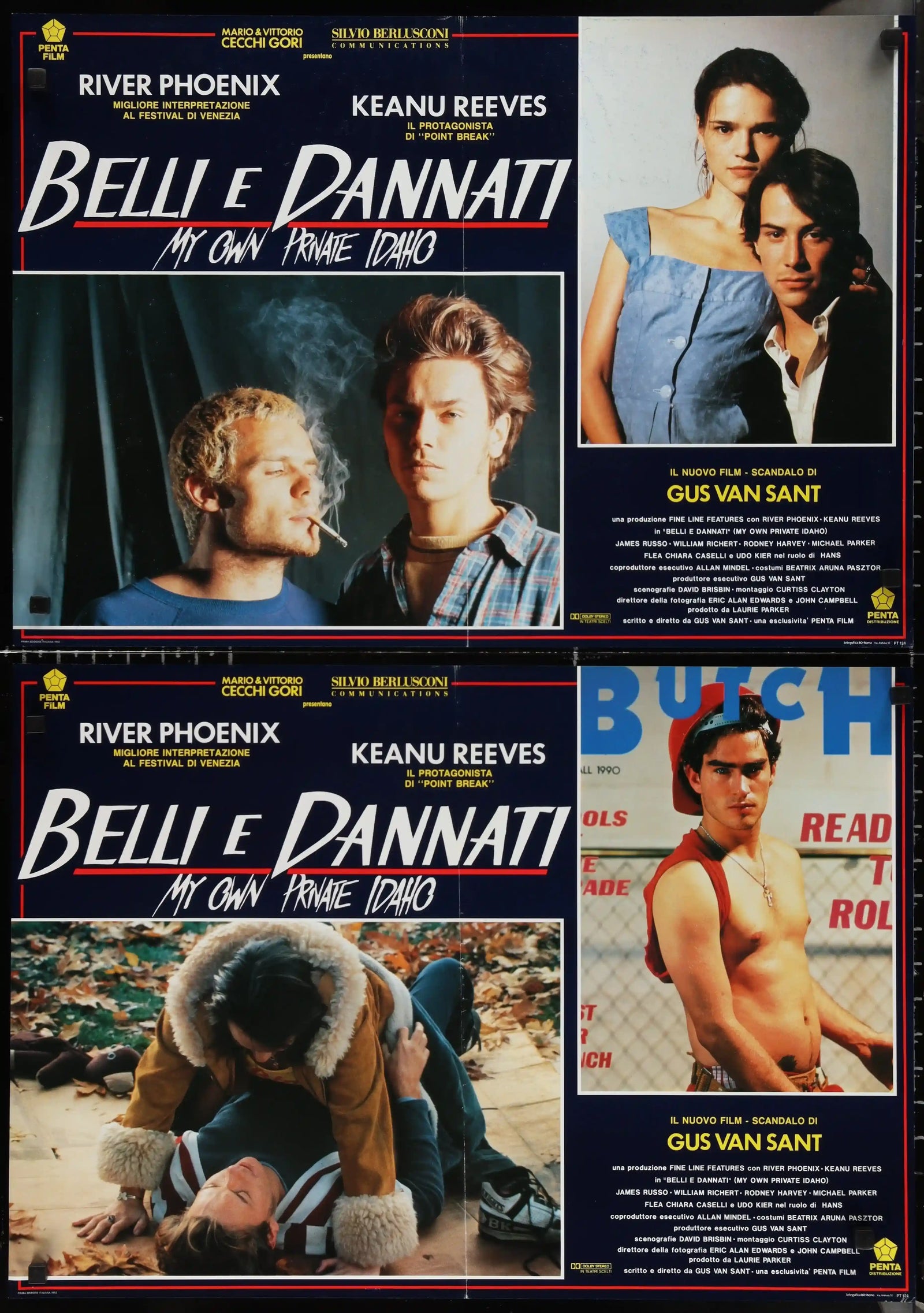 My Own Private Idaho Original Vintage Movie Poster