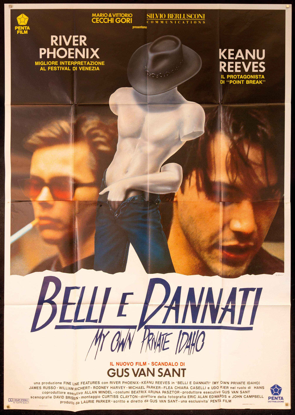 My Own Private Idaho Original Vintage Movie Poster