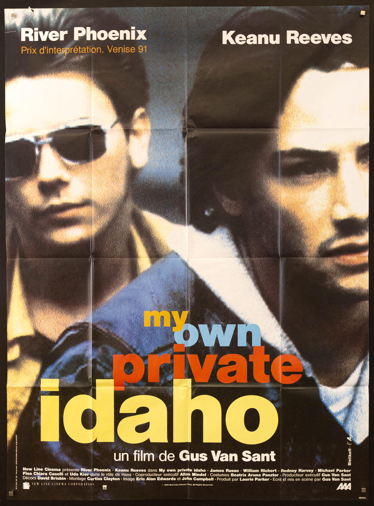 My Own Private Idaho Original Vintage Movie Poster