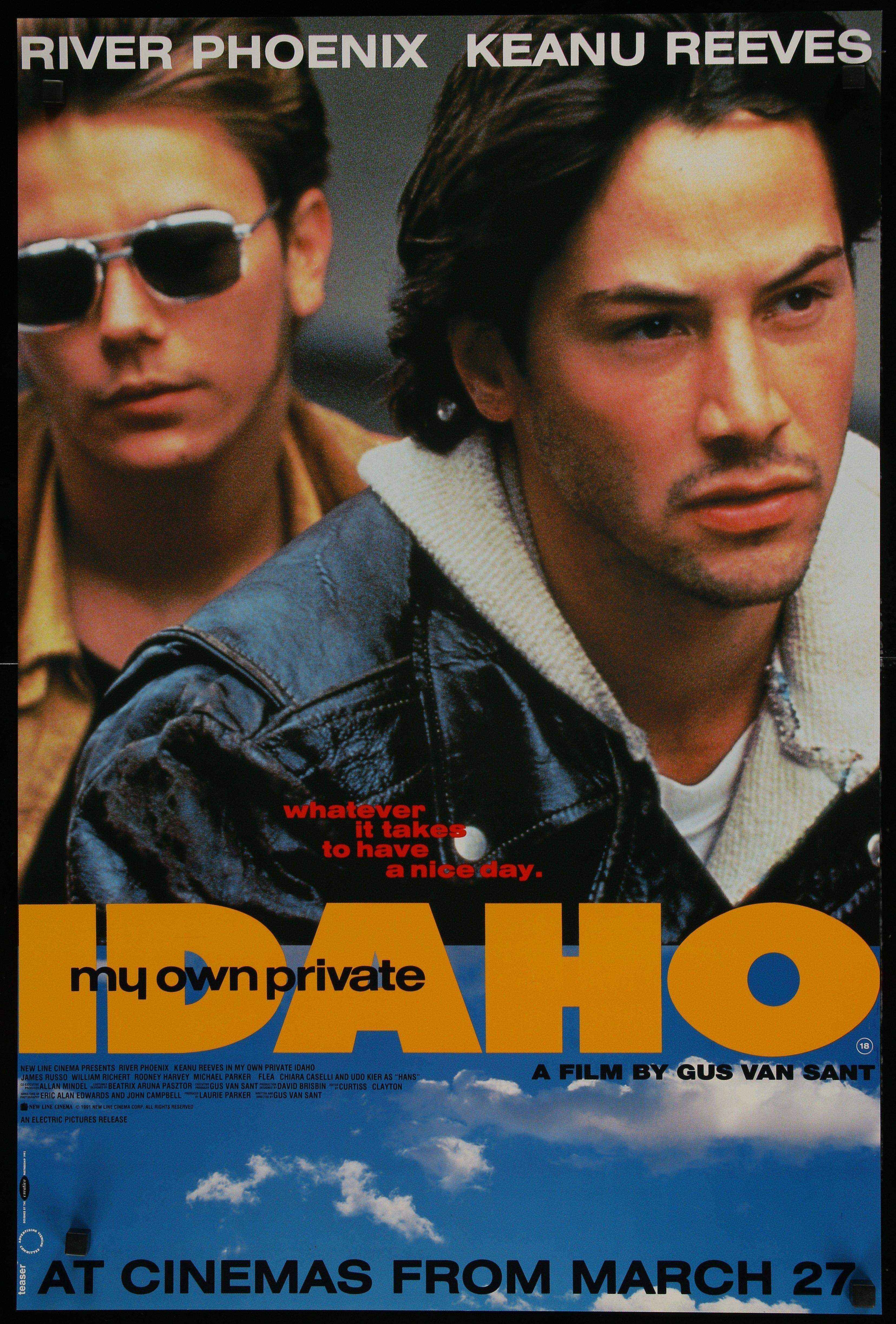 My Own Private Idaho Movie Poster 1992 20x30