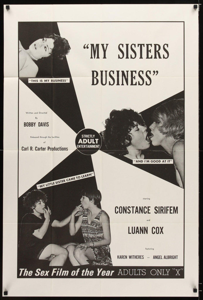My Sister's Business Original Vintage Movie Poster