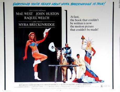 Myra Breckinridge Half sheet (22x28) Original Vintage Movie Poster
