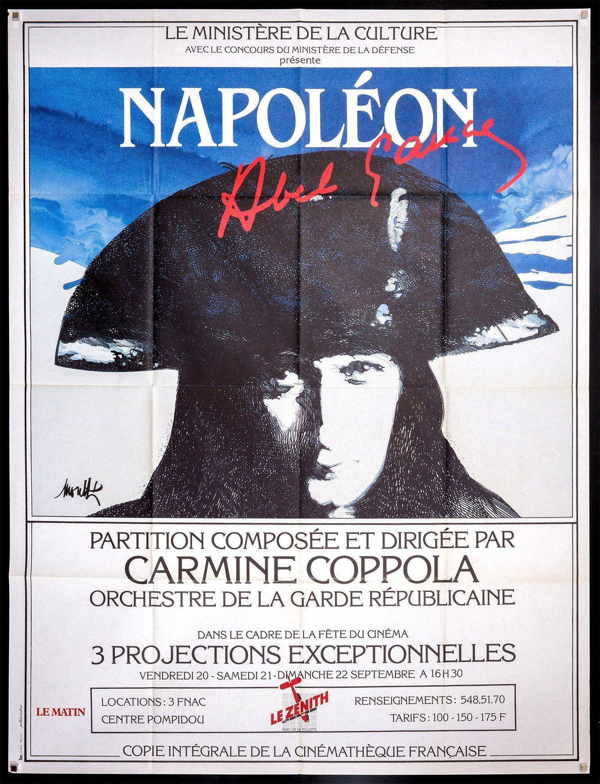 Napoleon Original Vintage Movie Poster