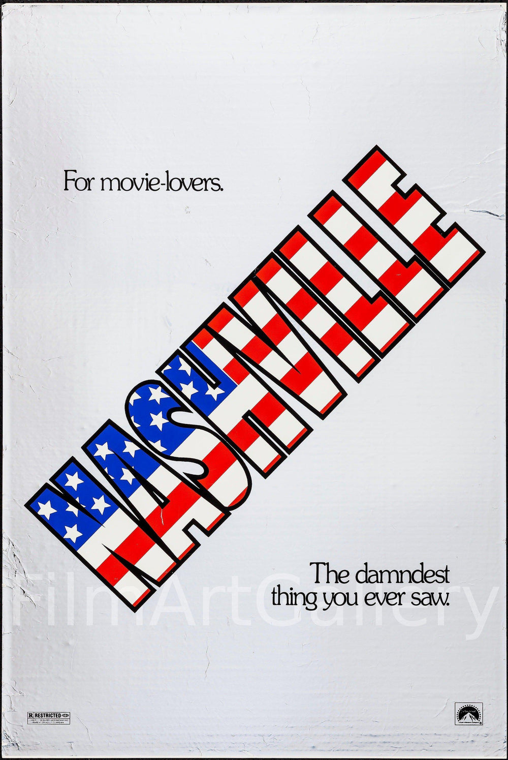 Nashville Original Vintage Movie Poster