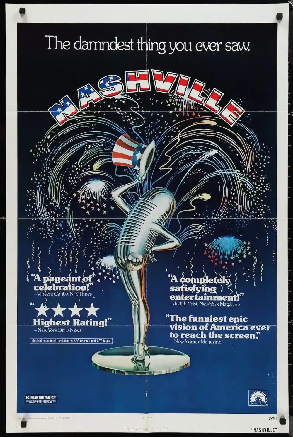 Nashville Original Vintage Movie Poster