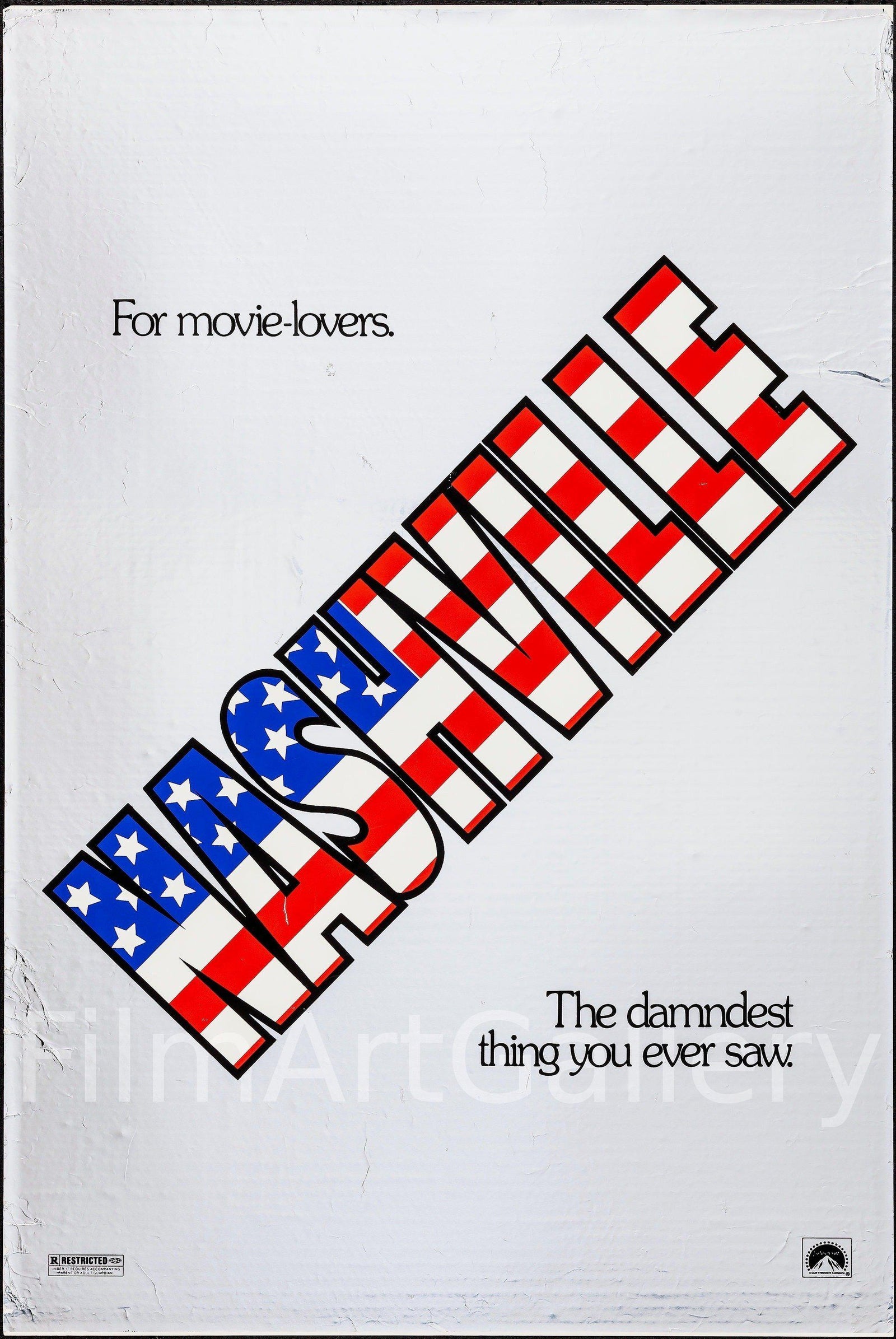 Nashville Original Vintage Movie Poster