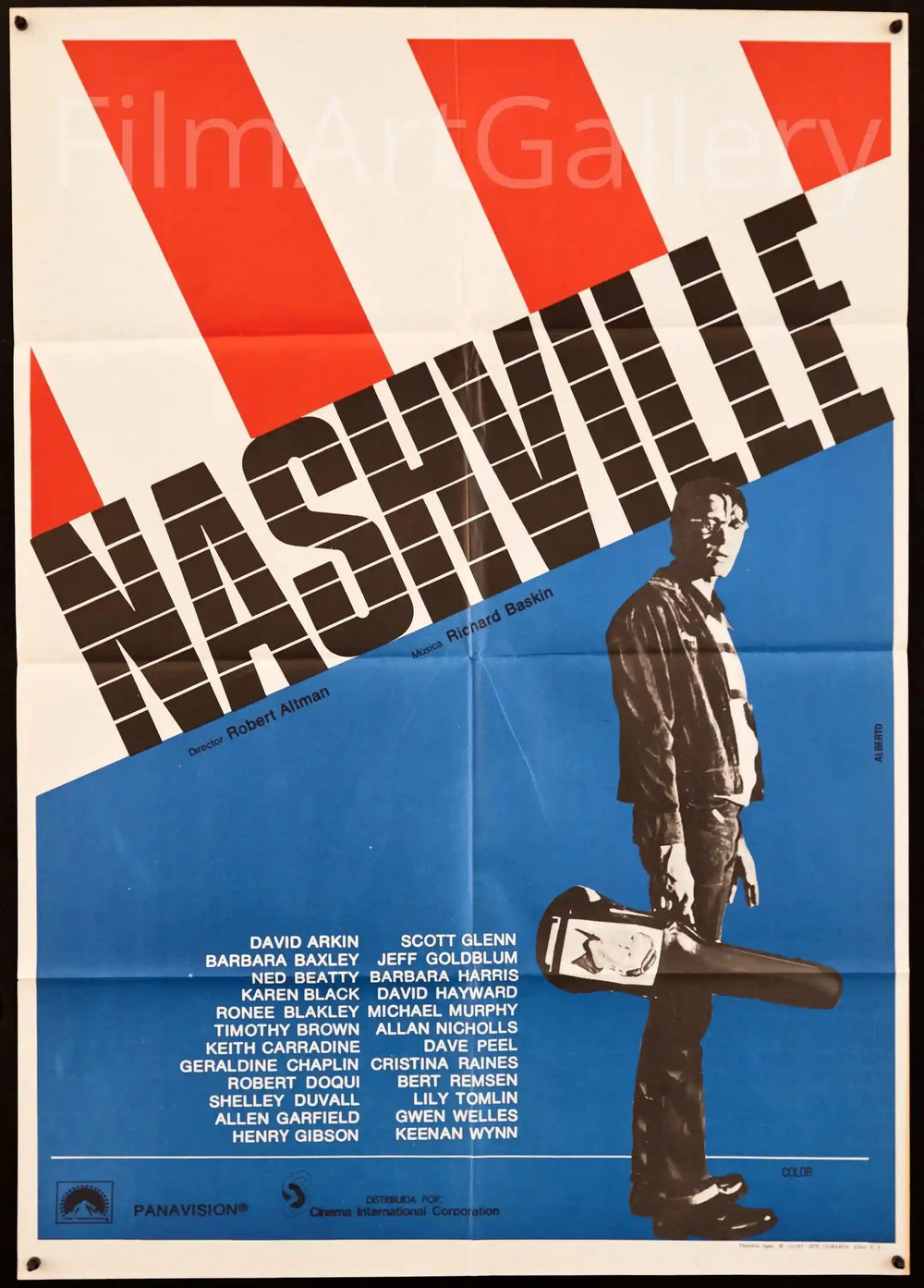 Nashville Original Vintage Movie Poster