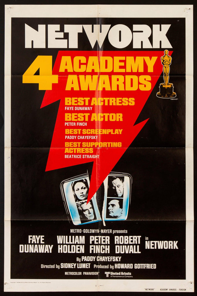 Network Original Vintage Movie Poster