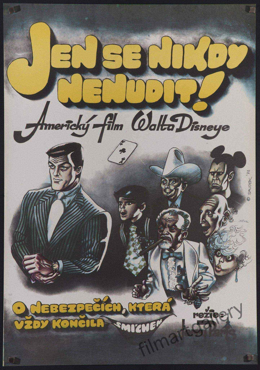 Never a Dull Moment Original Vintage Movie Poster