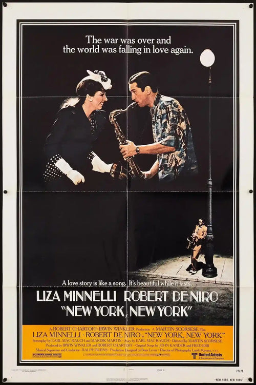 New York, New York Original Vintage Movie Poster