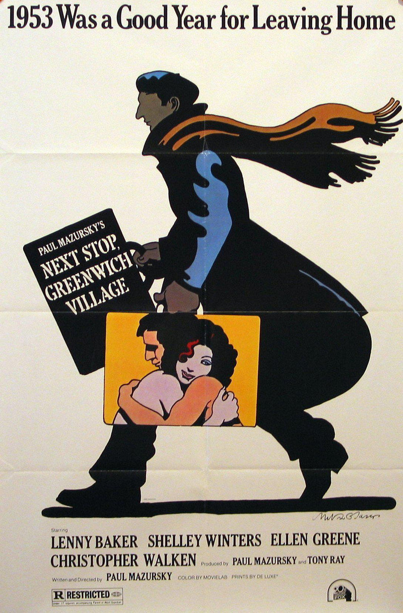 Next Stop, Greenwich Village 1 Sheet (27x41) Original Vintage Movie Poster