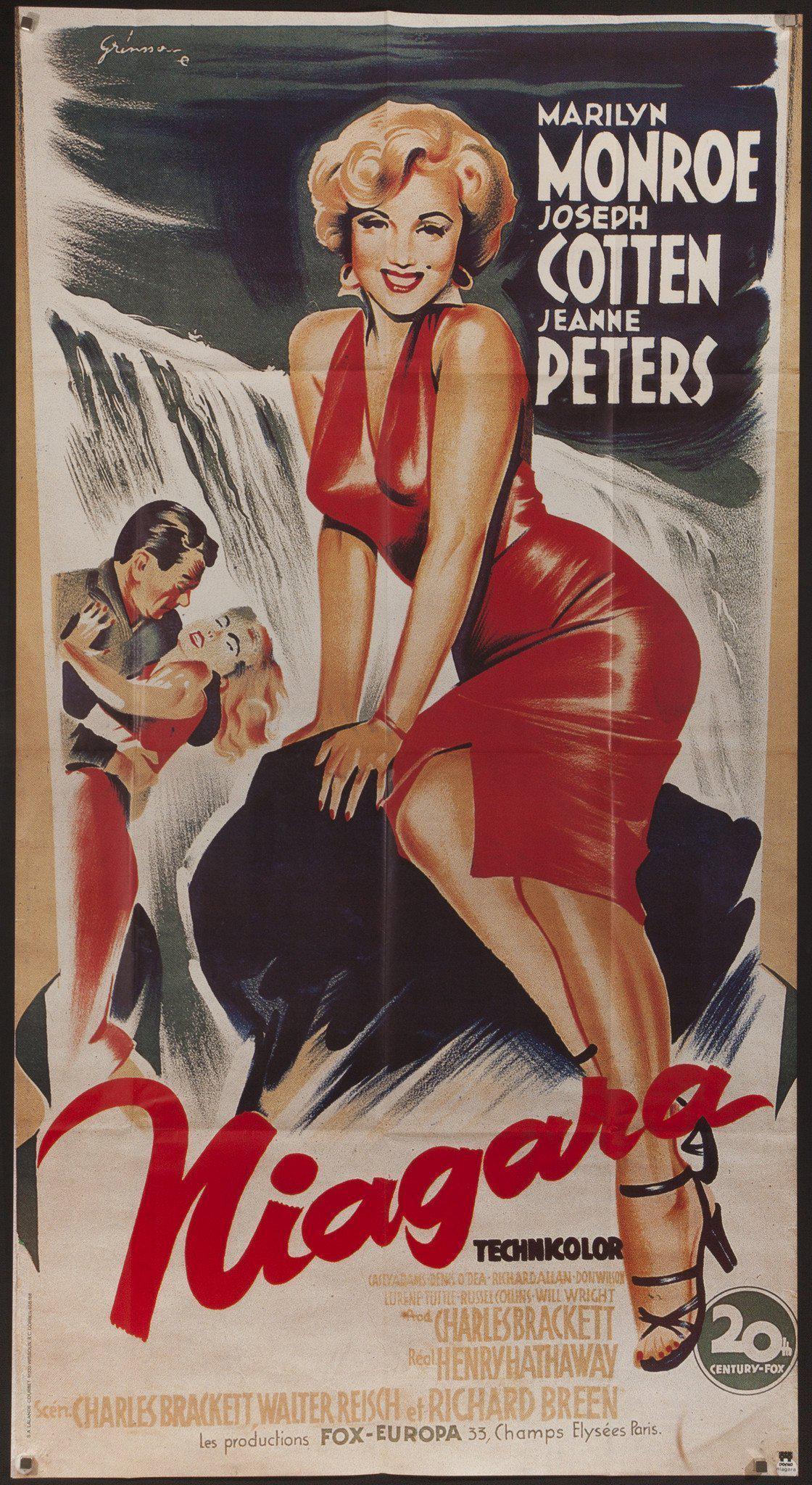 Niagara Original Vintage Movie Poster
