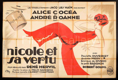 Nicole and Her Virtue (Nicole et Sa Virtu) Original Vintage Movie Poster
