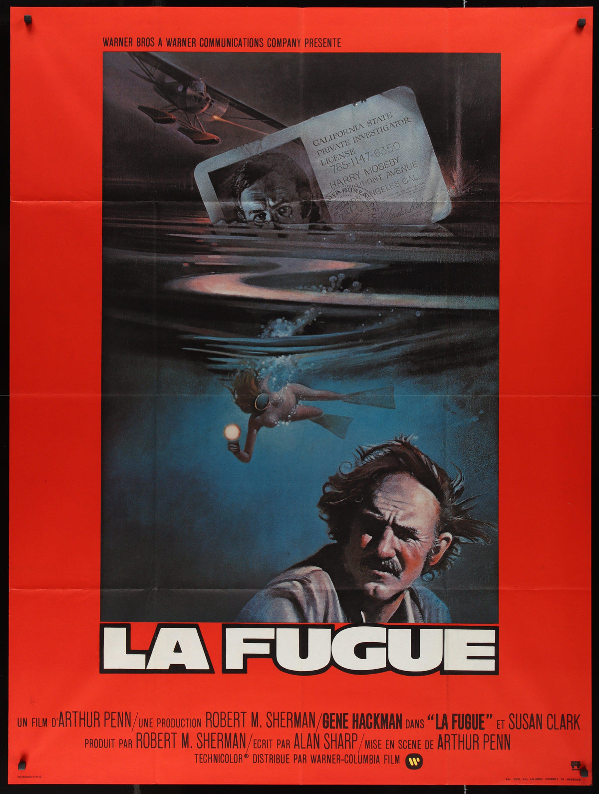 Night Moves Original Vintage Movie Poster