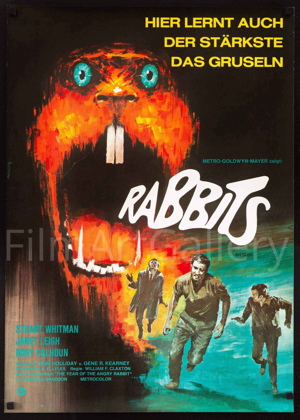 Night of the Lepus (Rabbits) Original Vintage Movie Poster