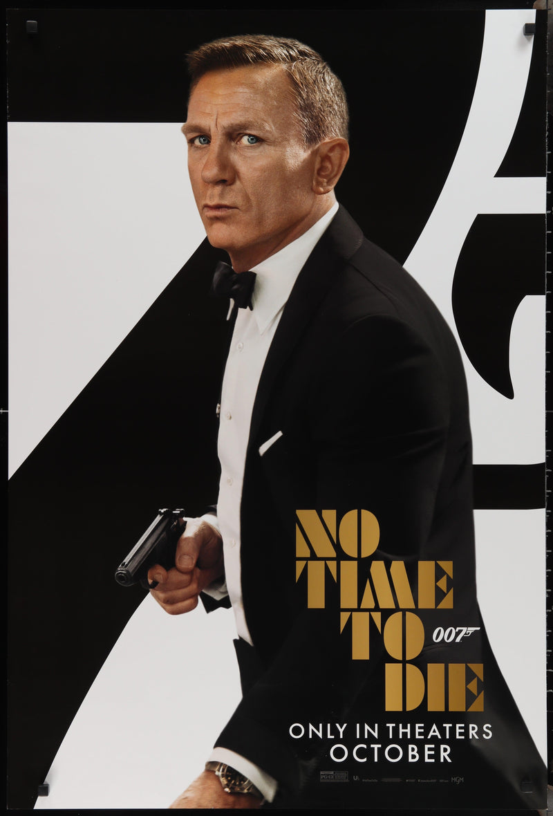 No Time to Die 1 Sheet (27x41) Original Vintage Movie Poster