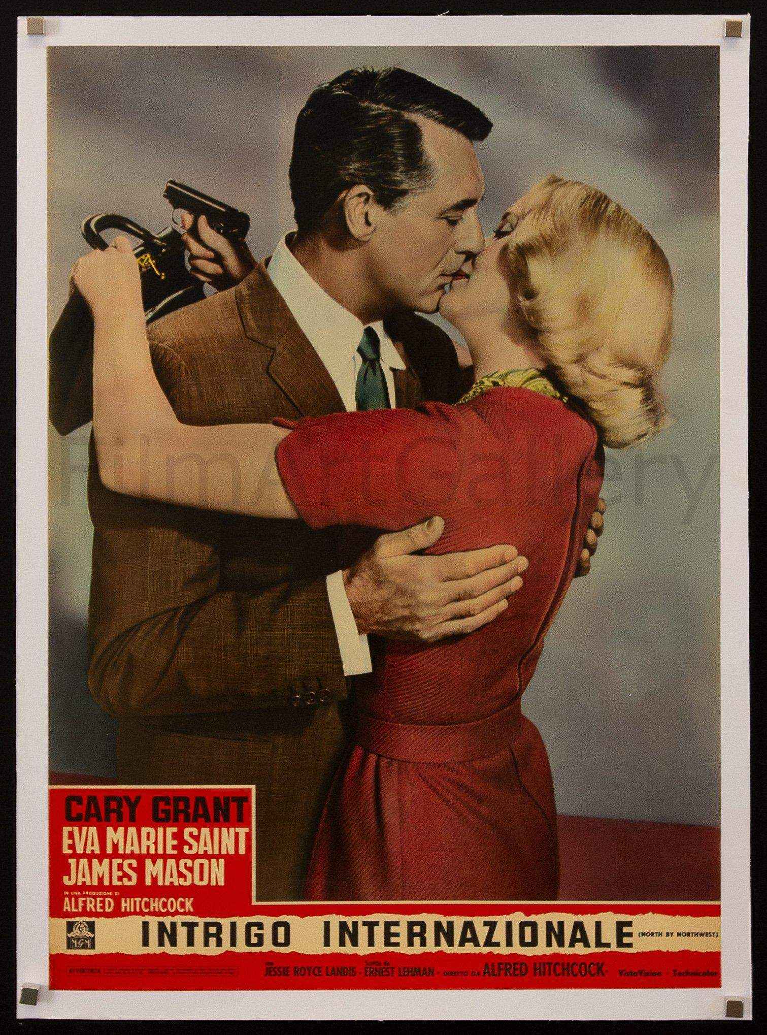 north by northwest 1959 poster