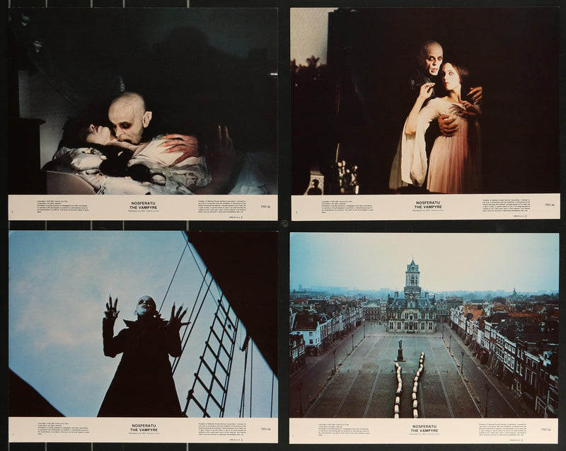 Nosferatu Color Still Set of 8 (11x14) Original Vintage Movie Poster
