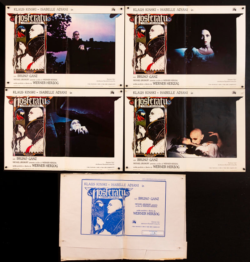 Nosferatu Italian Photobusta (18x26) Original Vintage Movie Poster