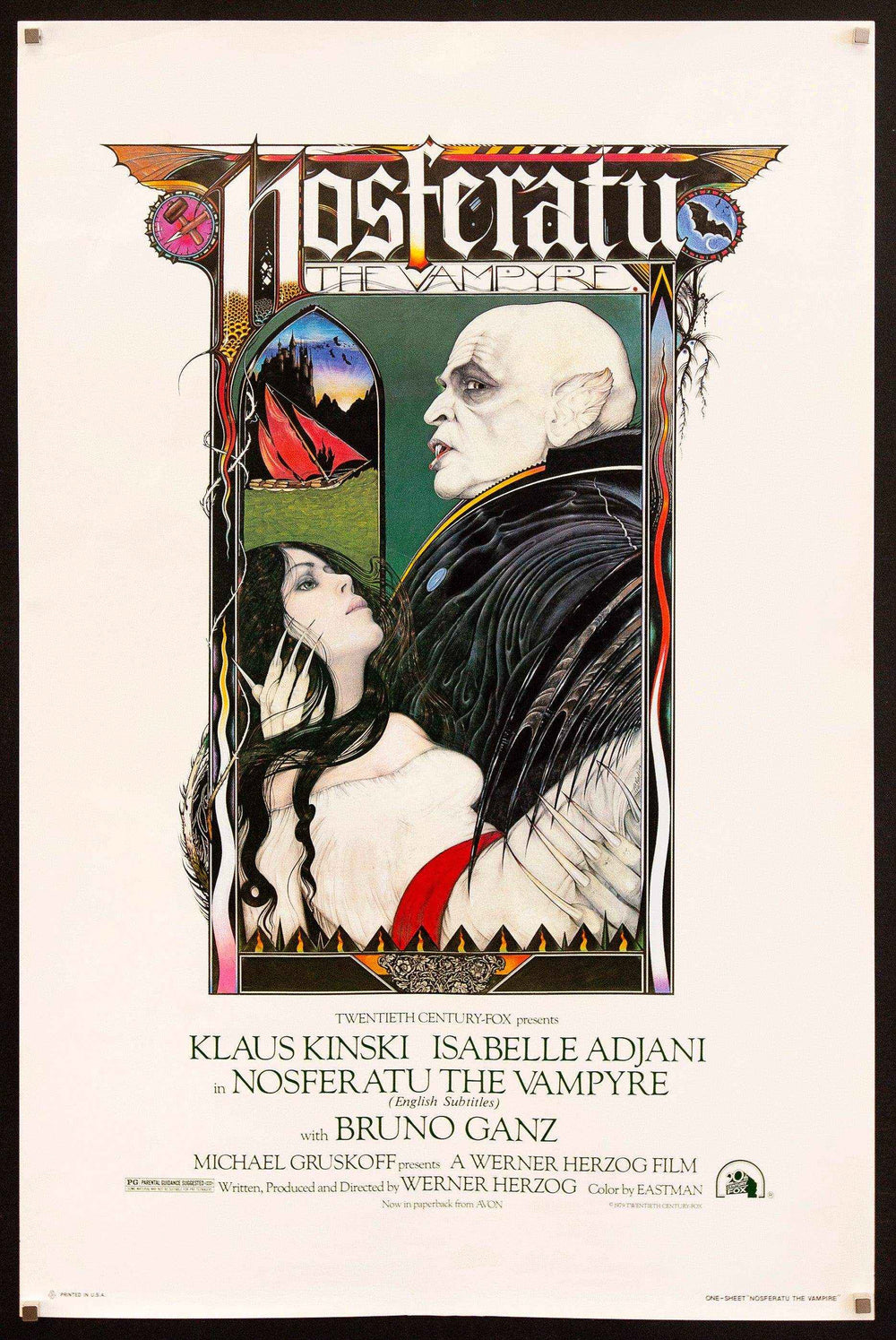 Nosferatu Original Vintage Movie Poster