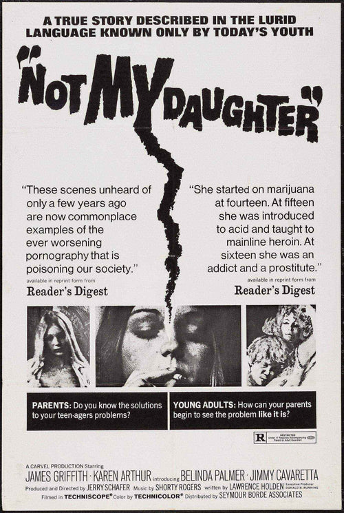 Not My Daughter Original Vintage Movie Poster