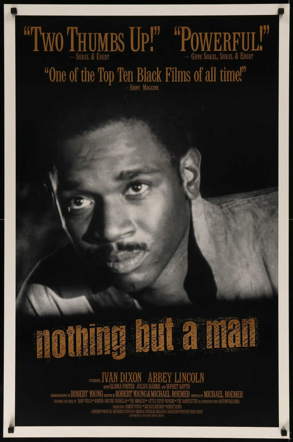 Nothing But A Man Original Vintage Movie Poster